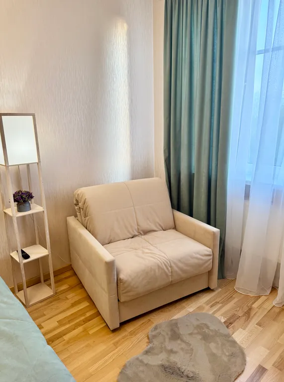 Однокомнатная светлая квартира