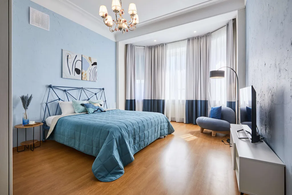 Квартира Большая видовая четырёшка с камином — аренда посуточно в Санкт-Петербург