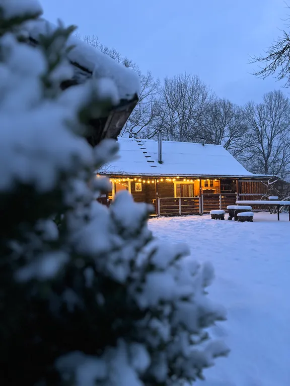 Дом-баня на высоком берегу Березины