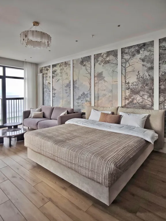 Скалистый берег с панорамным видом на море