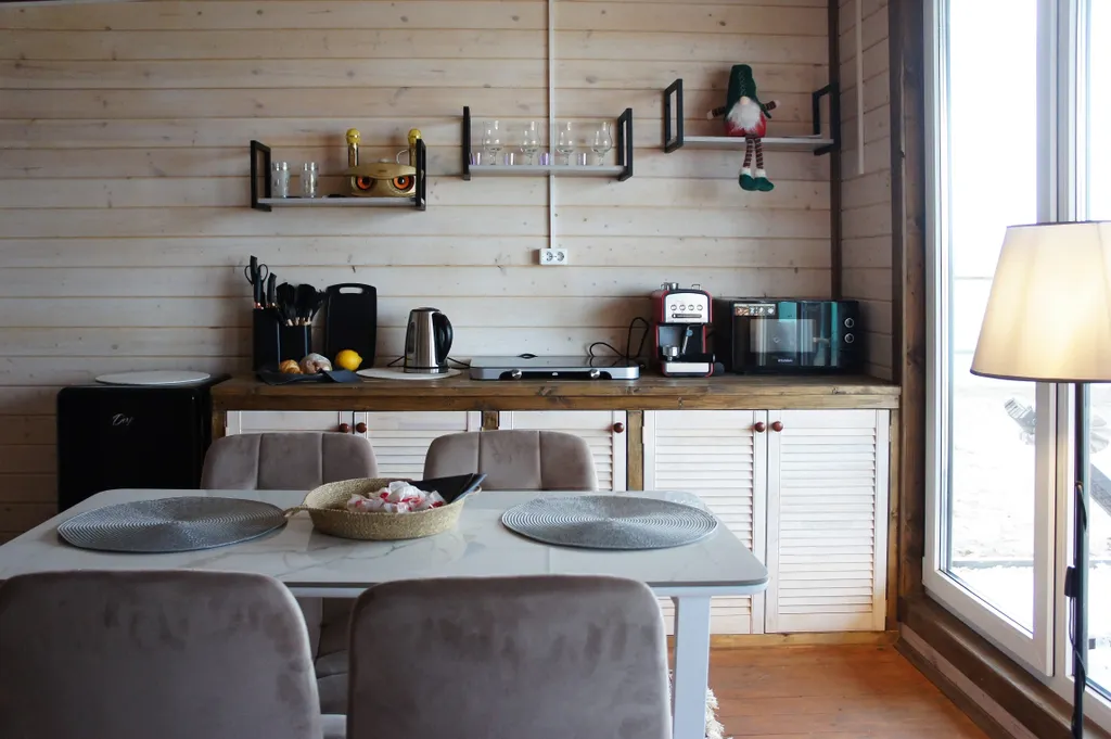 Коттедж Коттедж с камином, баней и горячей купелью — Можайск