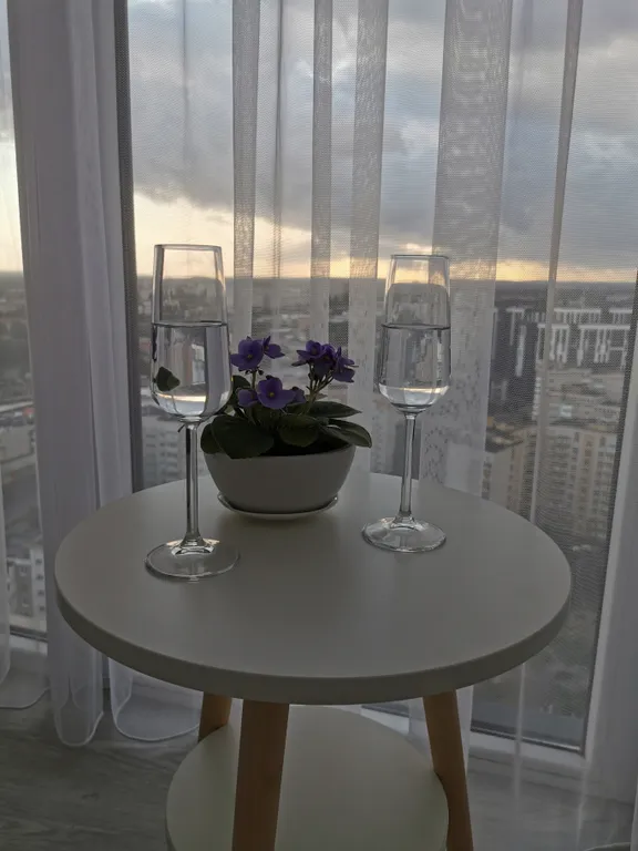 Квартира Квартира на 25 этаже с эксклюзивным видом-на закат — Калининград