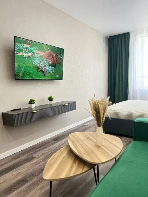 Квартира в центре с дизайнерским ремонтом и панорамным видом на город