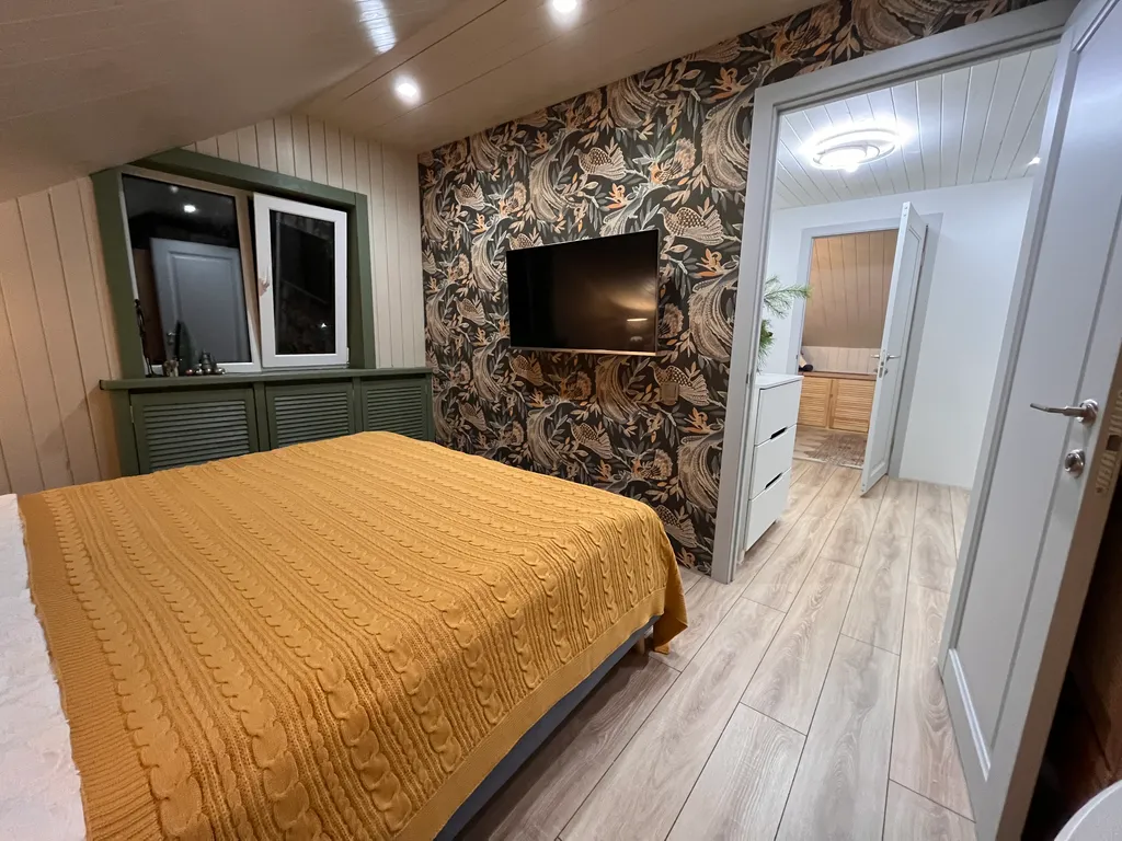 Уютный загородный дом с баней