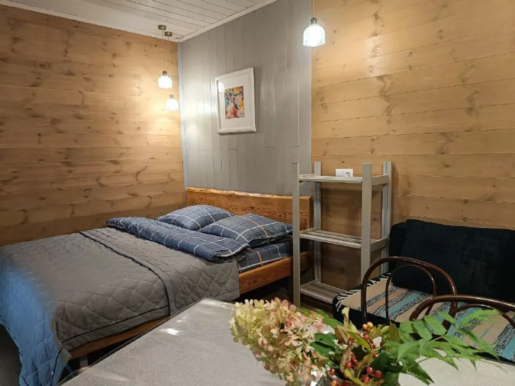 Уютный Эко-дом №13 с банным чаном в лесу в шаге от центра города