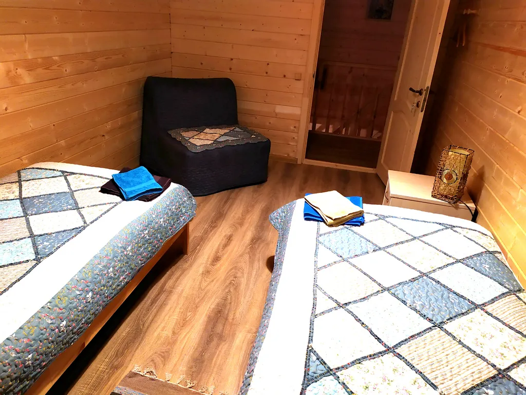 Дом в лесу с русской баней