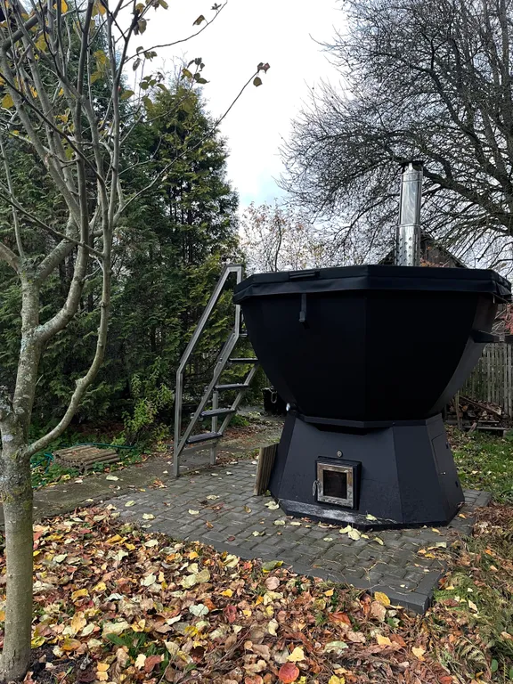 Дом с баней и горячим чаном, при длительном бронировании скидка