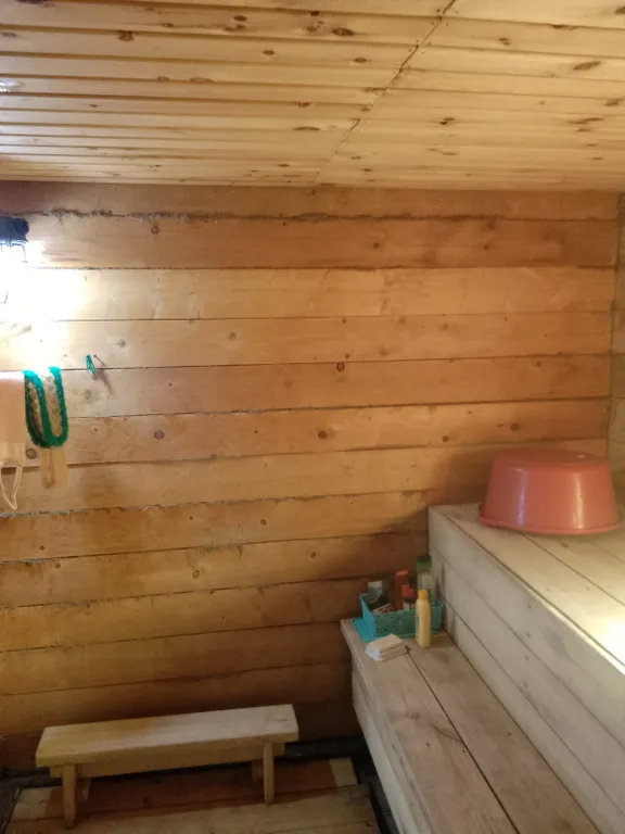 Большой дом с камином и новой баней