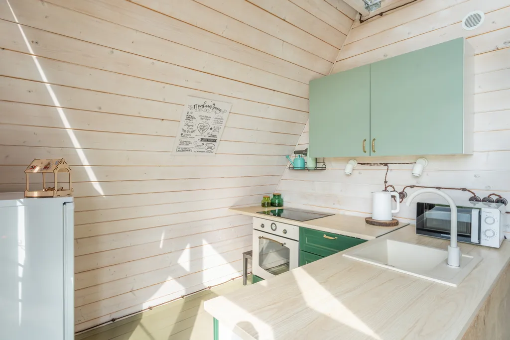 Коттедж Уютный дом с чаном от Дом Шелуха (Sheluha House) — Можайск