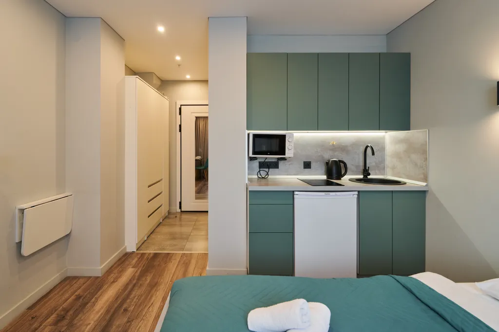 Квартира Квартира Дизайнерская студия у метро — Москва