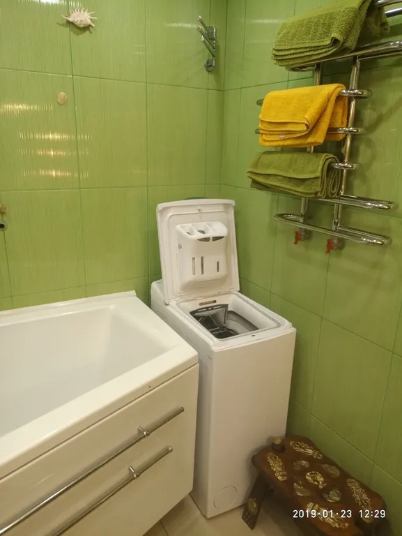 Студия в центре с видом на остров Хортица и реку Днепр