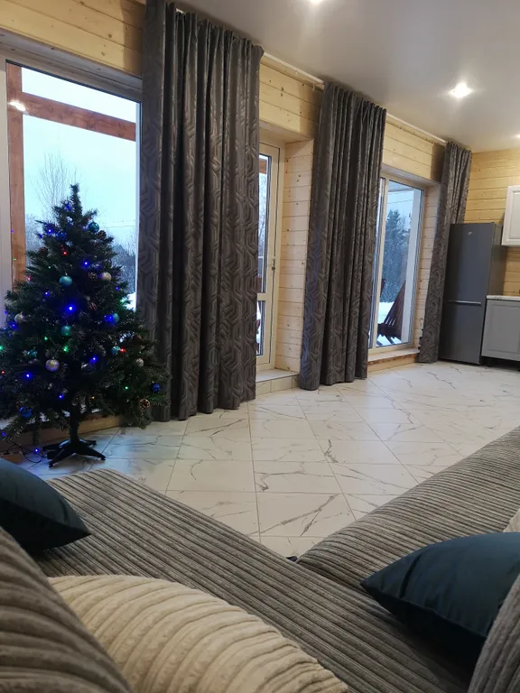 Коттедж Гостевой дом с террасой и сауной в Карелии, вблизи реки и озера Ладоги — Видлица