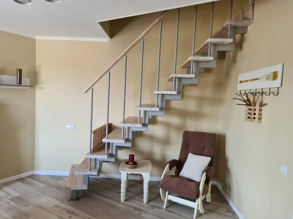 Двухуровневая трёхкомнатная квартира на берегу Балтики