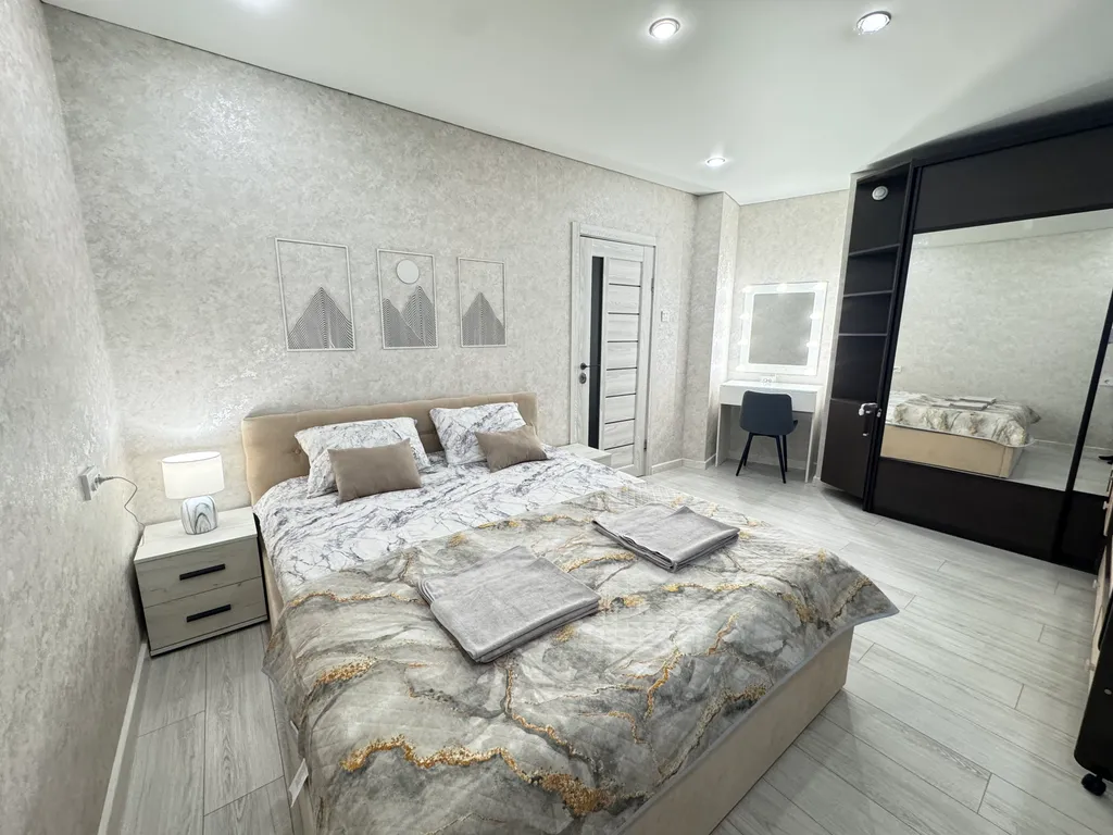 Уютная 2-комнатная квартира, 55 м², 3 кровати