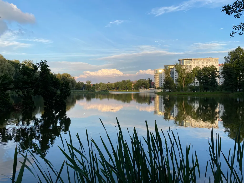 Квартира Квартира у Рыбной деревни с видом на реку — Калининград