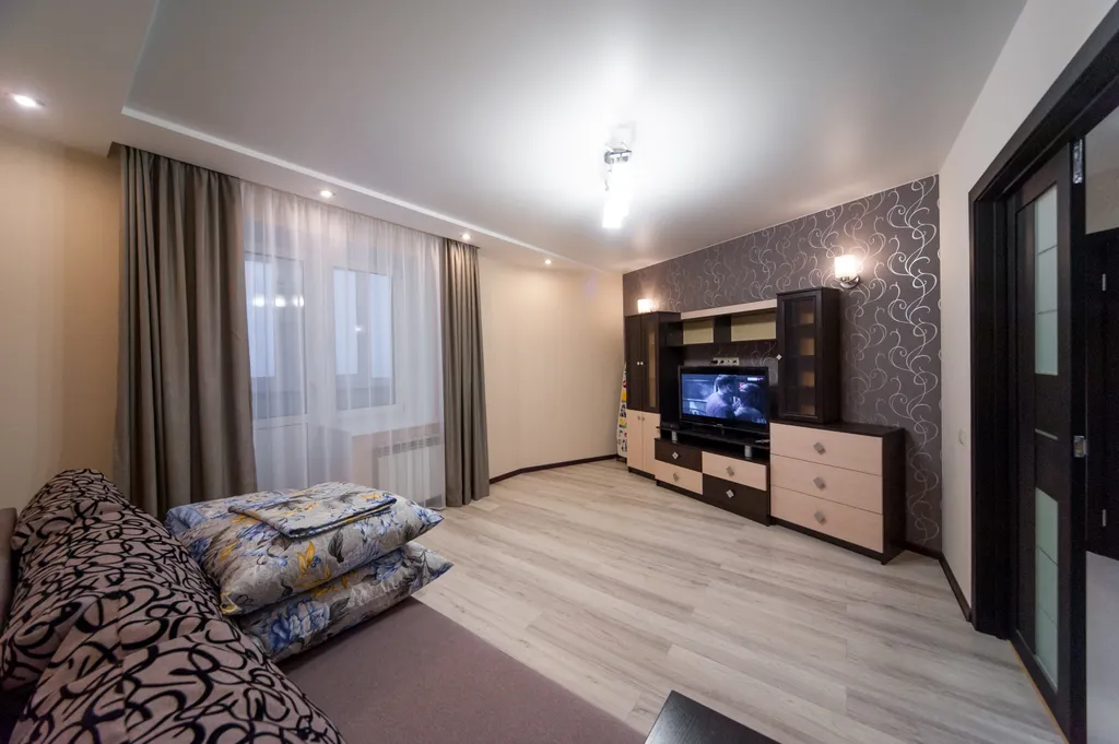 Шикарная квартира с видом на город и парковкой