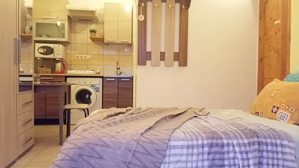 Квартира С видом на берег озера с лебедями, в историческом центре, с 1 кроватью — аренда посуточно в Себеж