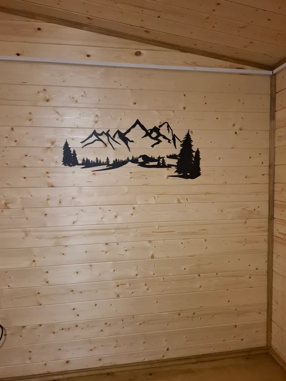 Домик у реки в Приэльбрусье