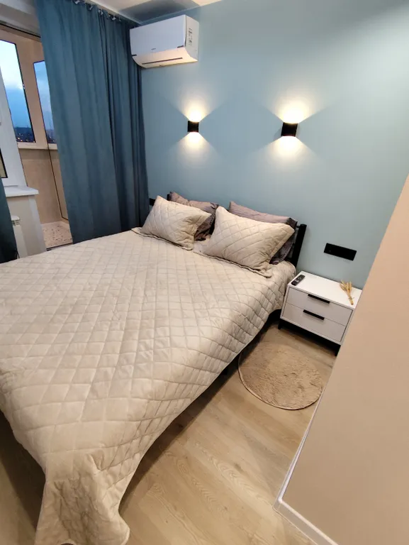 Уютная видовая квартира на 25 этаже