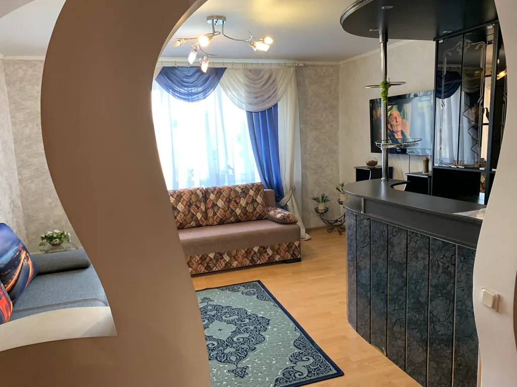 Трёхкомнатная квартира с евроремонтом