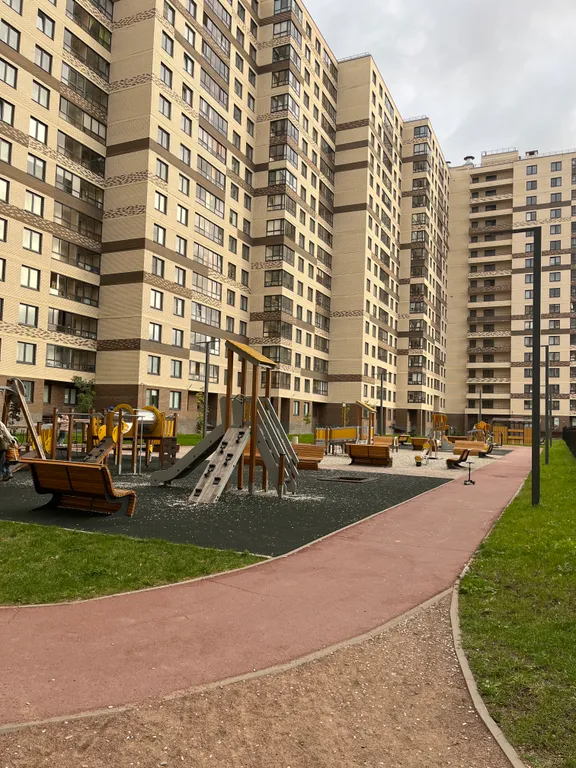 Квартира Квартира в новом доме рядом с парком — Санкт-Петербург