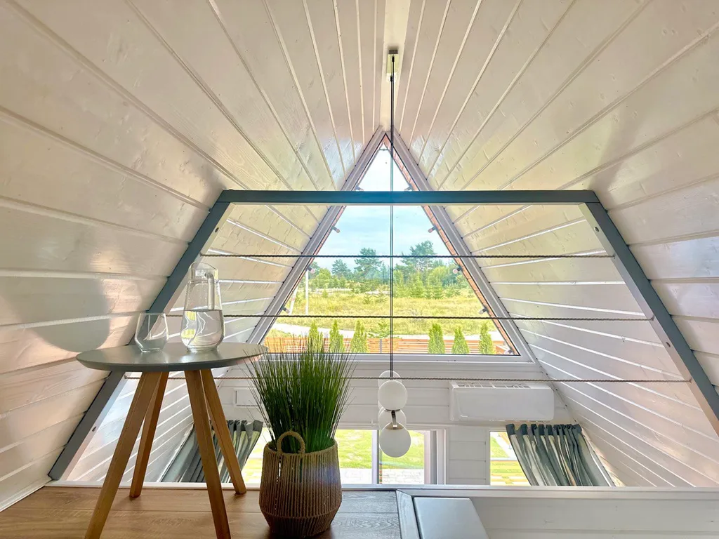 Стильный дом А-frame