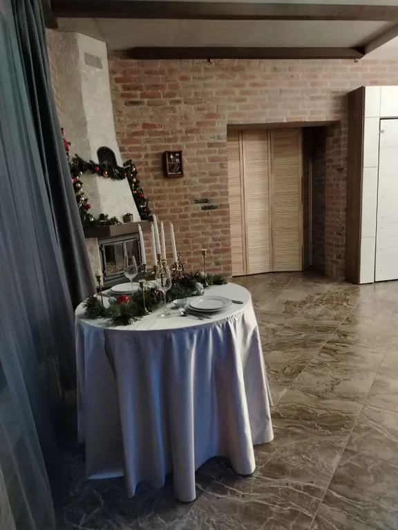 Уютный домик с банным чаном, сауной и камином