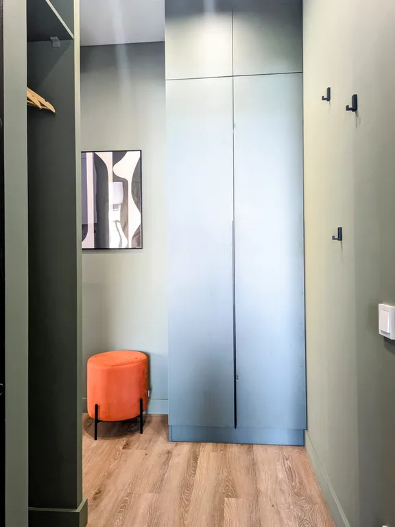 Новая квартира с видовым балконом и лыжной комнатой