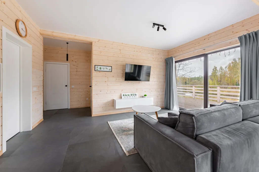 Коттедж с прямым видом на озеро