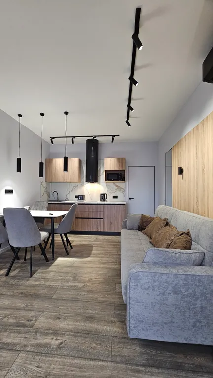 Двухкомнатная квартира Онежский Сканди с панорамным видом