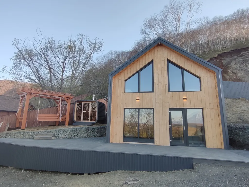 Дом с видом на вулканы