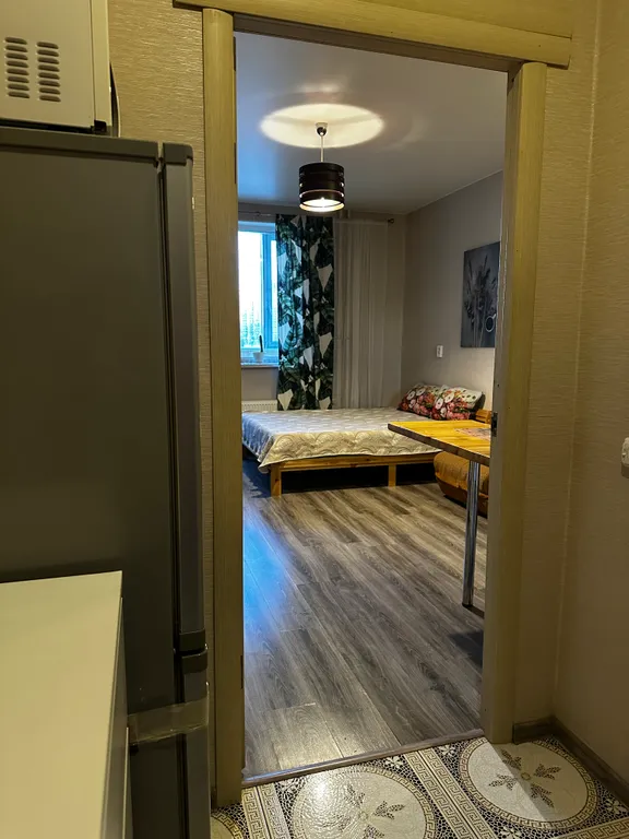 Уютная квартира у метро Девяткино видно из окна