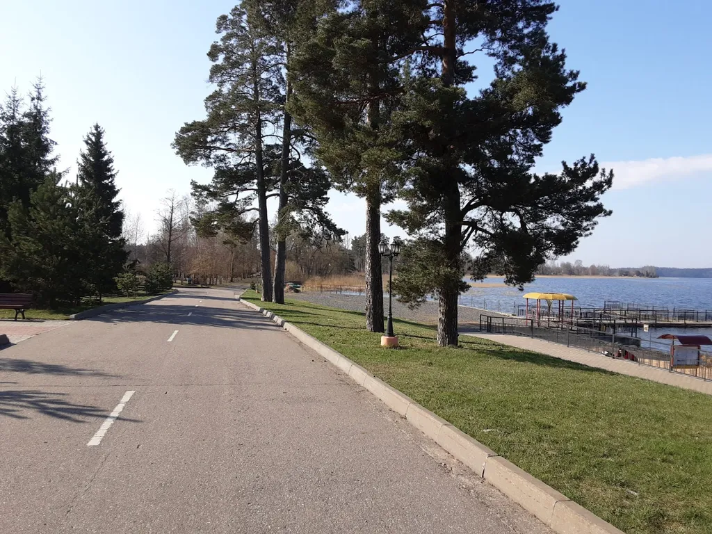 Квартира с видом на озеро