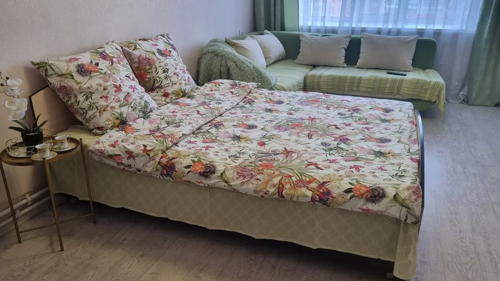 Большая уютная двушка у автовокзала. 5 раздельных спальных мест