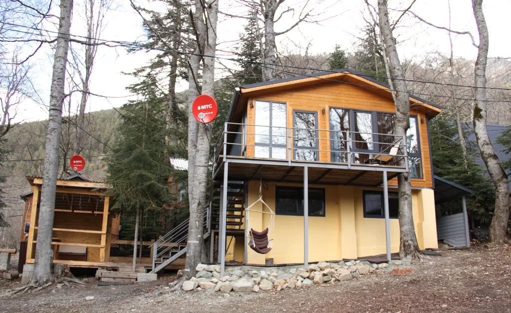 Панорамный домик