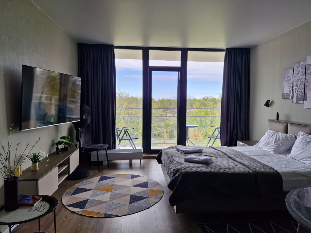 Новый стильный апартамент в шаговой доступности от моря