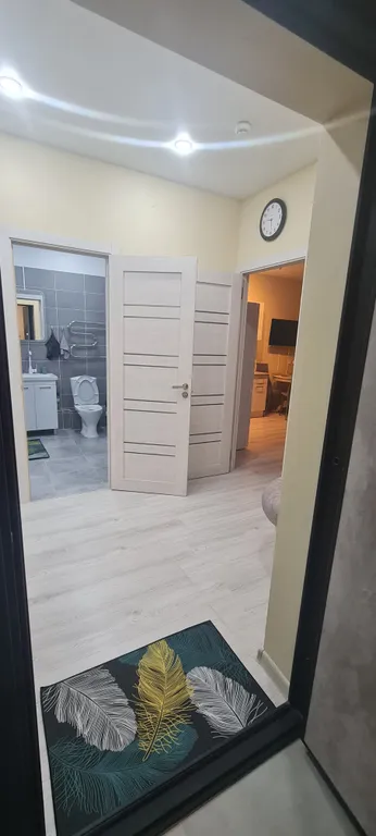 Уютная квартира-студия в новом ЖК недалеко от центра города