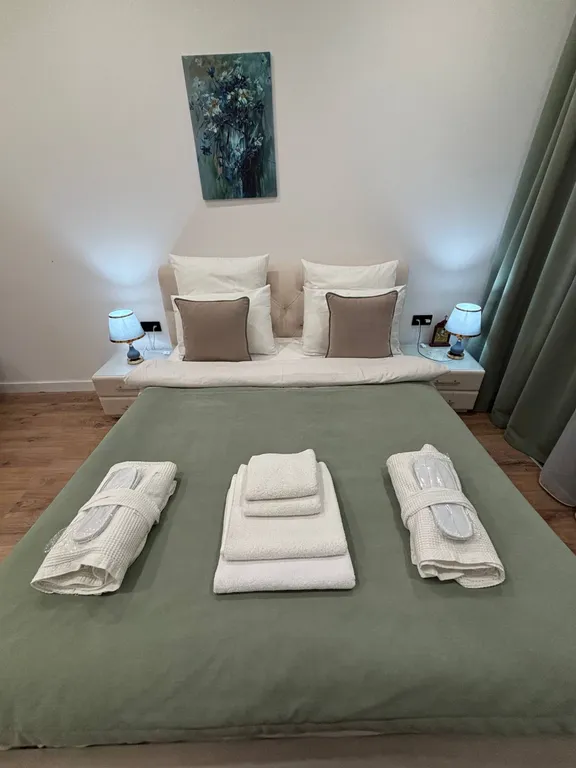 Апартаменты с видом на море с подогреваемым бассейном