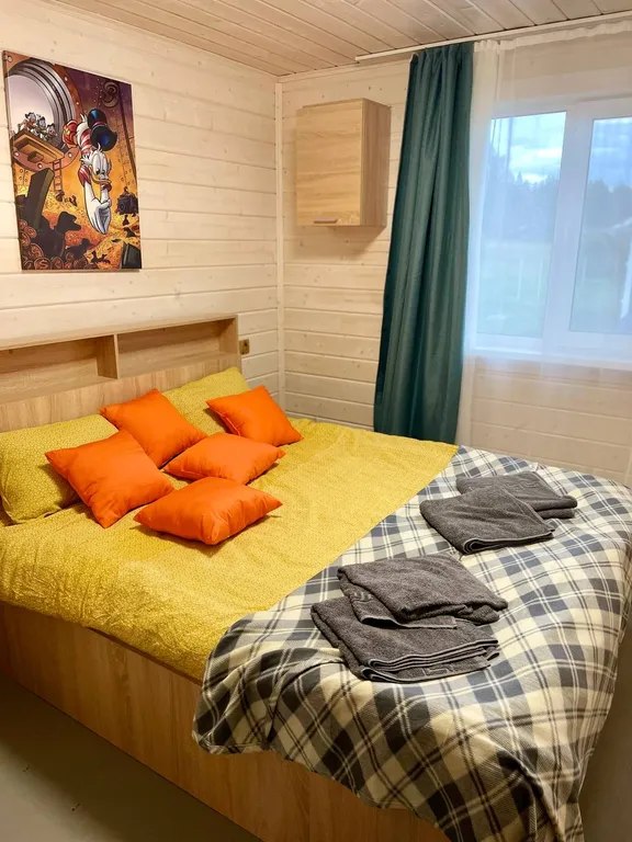 Коттедж Тишина, красота, уют на берегу озера в домике с камином — Глубокое (Каменногорское г/п)