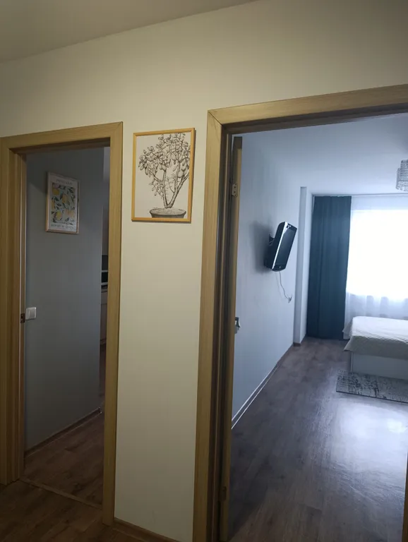 Квартира Бело-зелёная квартира в новом микрорайоне около метро — Нижний Новгород