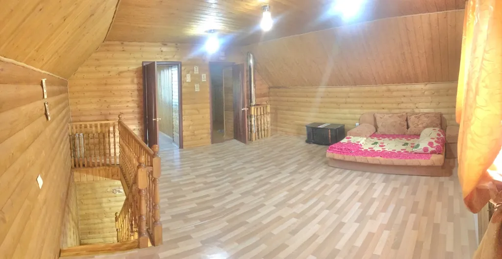 Коттедж с баней на дровах