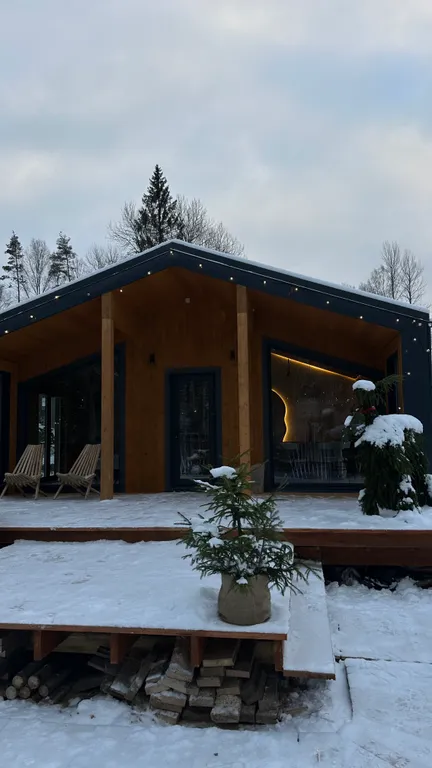 Коттедж Дом Огава — Стеклянный