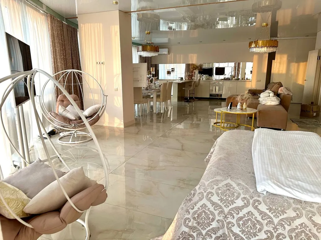 Атмосфера комфорта студия Золотая антилопа с лоджией