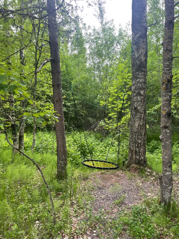 Уютный дом с купелью и камином Лесное Вдохновение