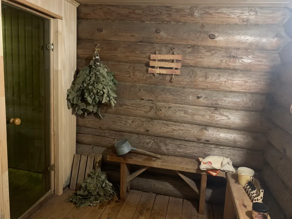 Большой стильный дом с панорамой на сосновый бор в 15км от НН с баней