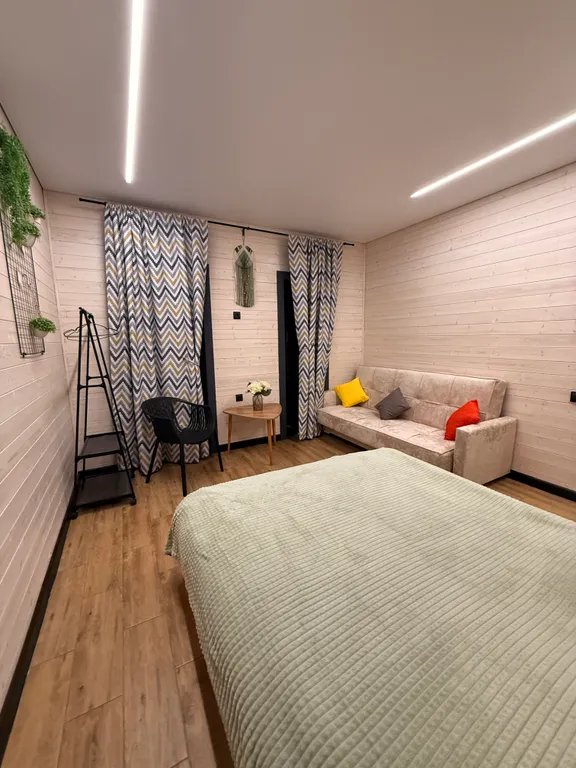 Гостевой дом с баней и чаном в лесу