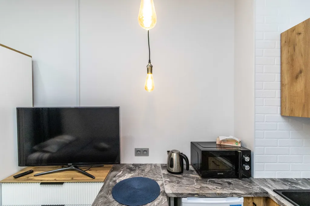 Уютная студия с балконом