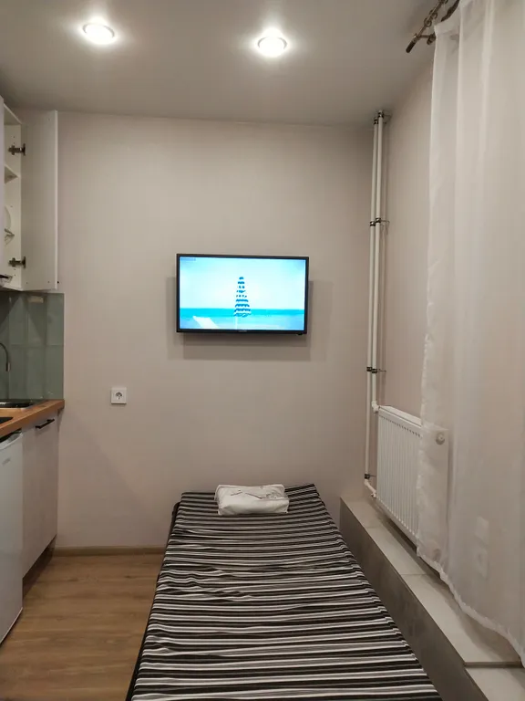 Квартира Квартира Уютная студия на Дубровской — Санкт-Петербург