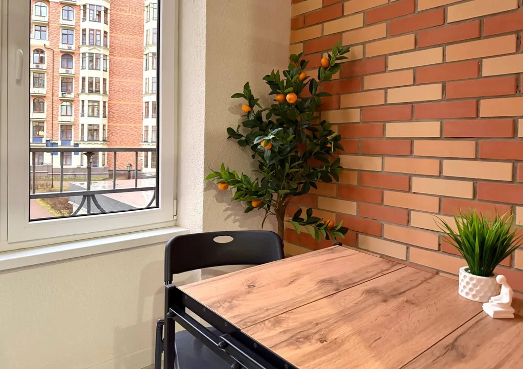 Светлая студия в ЖК Видный город