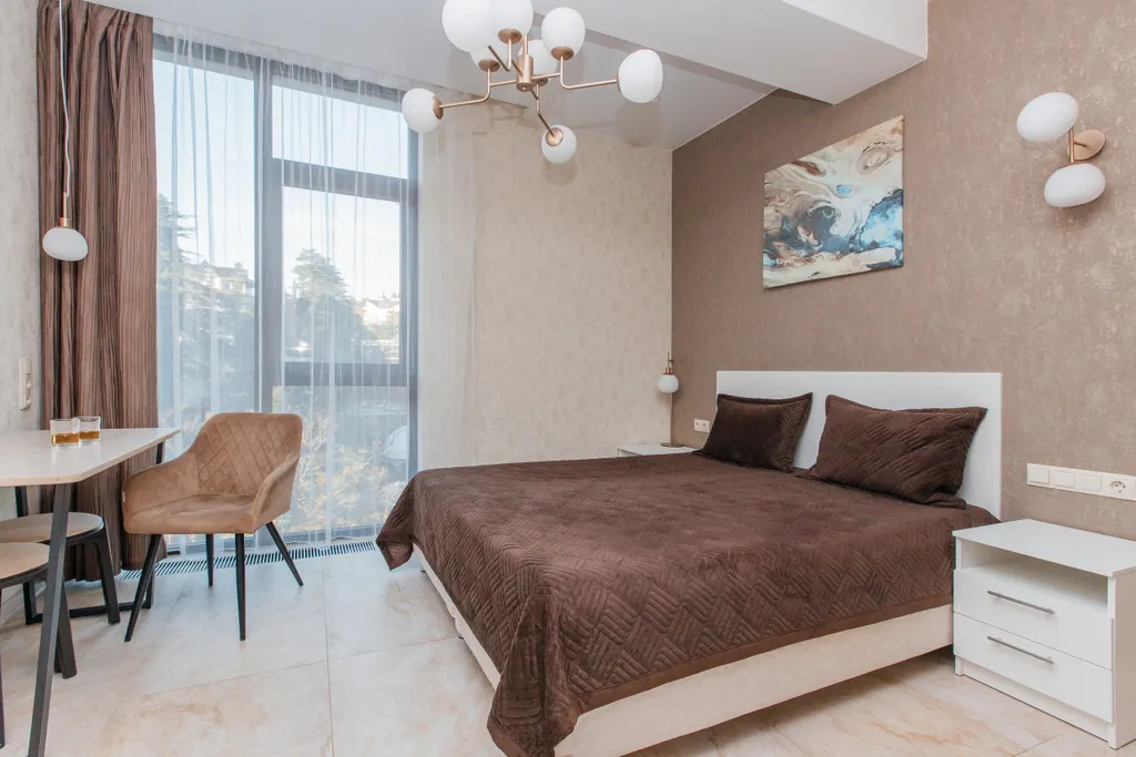 Квартира Квартира Стильная студия в элитном комплексе Метрополь — Сочи